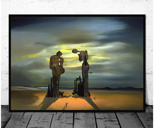 Elephant Painting - Dali's Swans Canvas Art (One Piece)