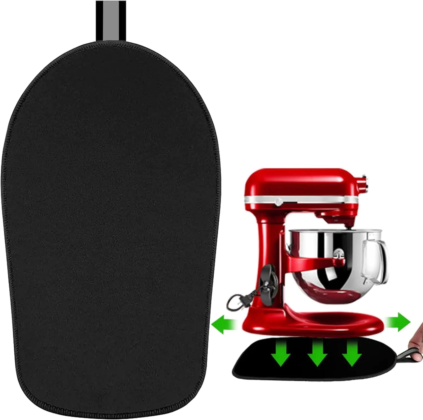 Sliding Mat for Kitchen aid 4.5-5 Qt Tilt-Head Stand MixerMixer Mover Slider Mat Pad for AppliancesHeat Resistant Mat For ApplianceKitchen aid Mixers Accessories.