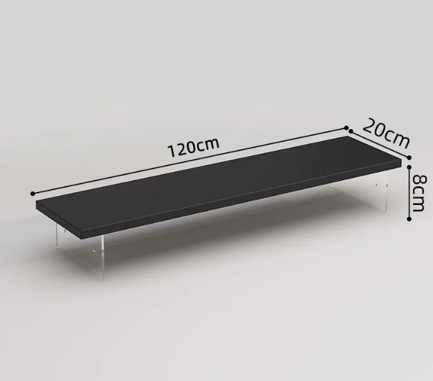 Acrylic & Wood Desktop Organizer Stand