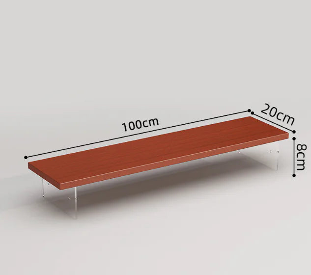Acrylic & Wood Desktop Organizer Stand
