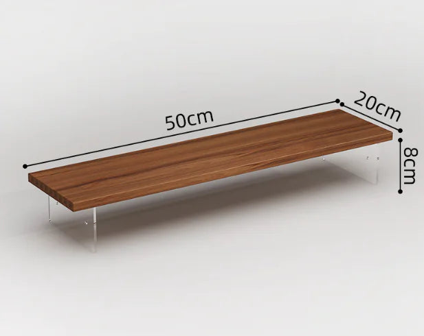 Acrylic & Wood Desktop Organizer Stand