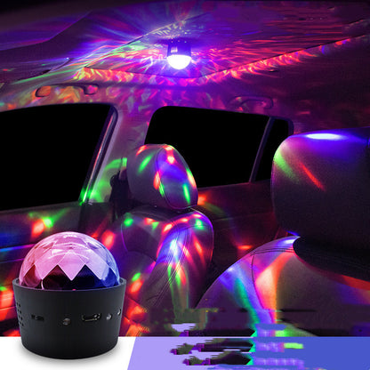 Fashion Personality Atmosphere Light Usb Charging Car
