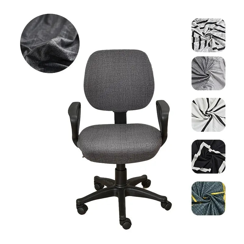 Elastic Spandex Office Chair Cover, Washable Protector