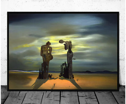 Elephant Painting - Dali's Swans Canvas Art (One Piece)