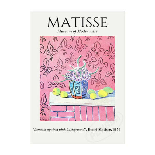 Abstract Line Body Canvas Painting - Matisse Nordic Art