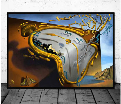 Elephant Painting - Dali's Swans Canvas Art (One Piece)