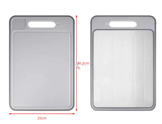Multi-Function Cutting Board with Defrosting and Knife Sharpener