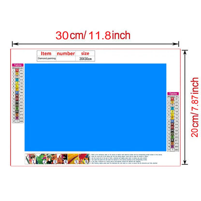 Frameless DIY Diamond Painting Seaside Landscape Art