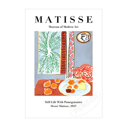 Abstract Line Body Canvas Painting - Matisse Nordic Art