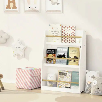 3rd Tier Children's Bookshelves, Children's Bookshelves, Help Keep Bedrooms, Playrooms And Classrooms Tidy And White