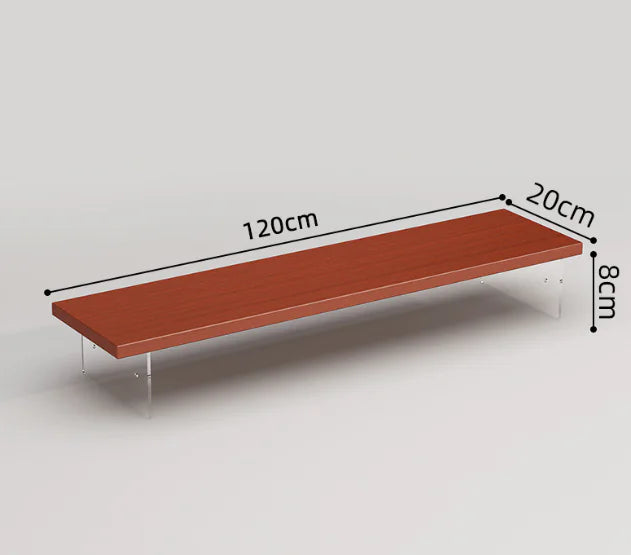 Acrylic & Wood Desktop Organizer Stand