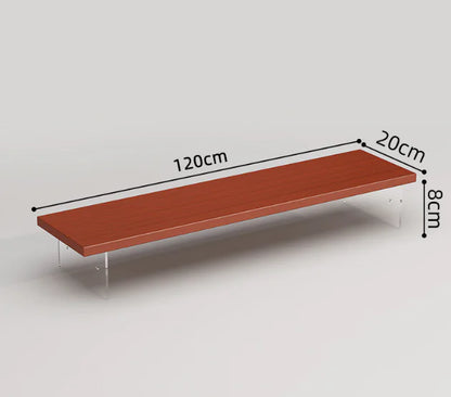 Acrylic & Wood Desktop Organizer Stand