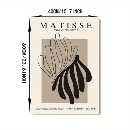 3pcs Matisse Abstract Body Line Canvas Wall Art 15.7x23.6"