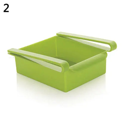 Refrigerator Storage Rack and Drawer Organizer