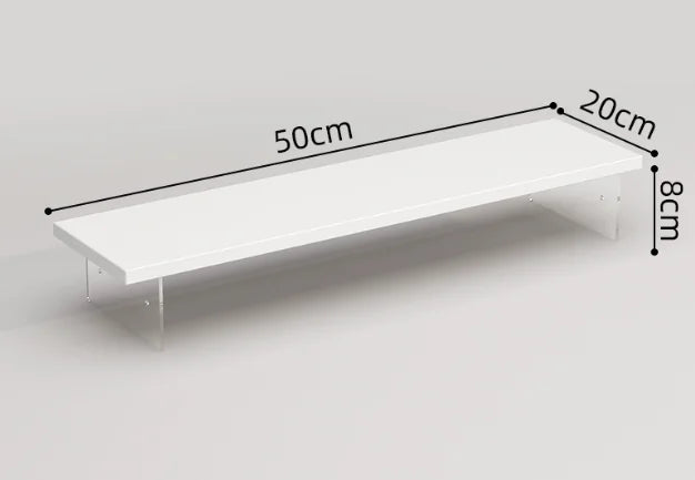Acrylic & Wood Desktop Organizer Stand