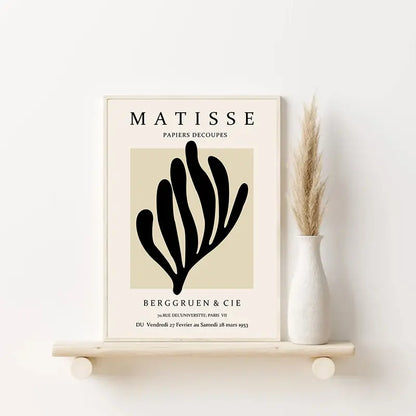 Frameless Abstract Art Prints by Matisse & Picasso (3pcs)