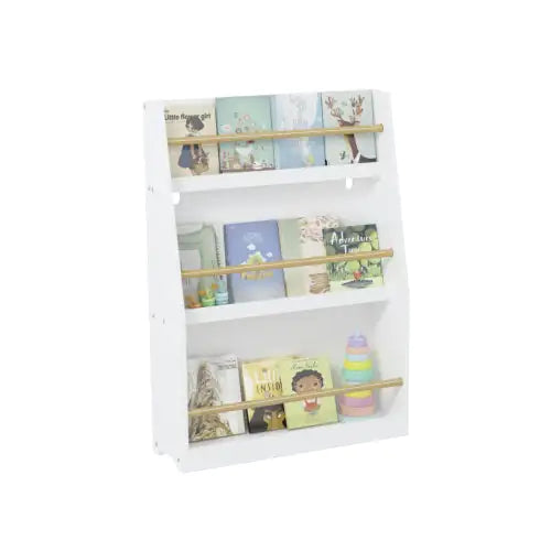 3rd Tier Children's Bookshelves, Children's Bookshelves, Help Keep Bedrooms, Playrooms And Classrooms Tidy And White
