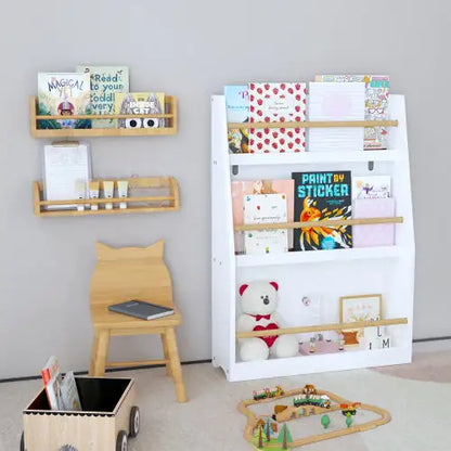 3rd Tier Children's Bookshelves, Children's Bookshelves, Help Keep Bedrooms, Playrooms And Classrooms Tidy And White