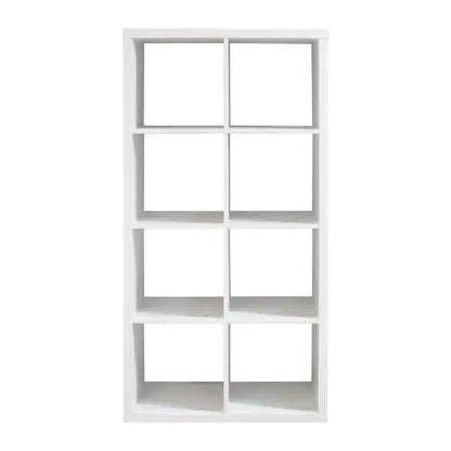 2 X 4 Cube Bookshelf For Home, Office - White