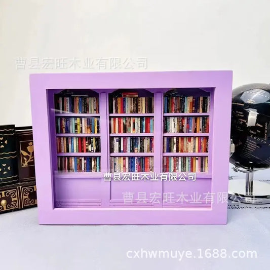 Creative Anti-Anxiety True-Proof Bookshelf (One Set)