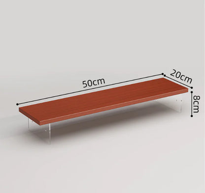 Acrylic & Wood Desktop Organizer Stand