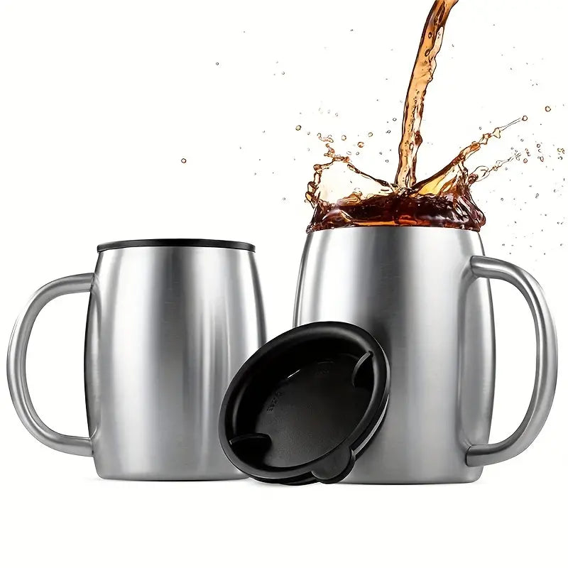 Shatterproof Portable Coffee Cup for Office Use