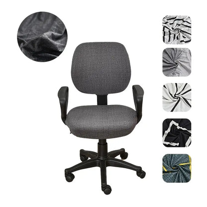 Elastic Spandex Office Chair Cover, Washable Protector